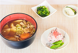 ミックスフライ定食