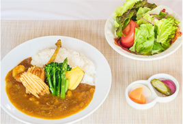 ミックスフライ定食